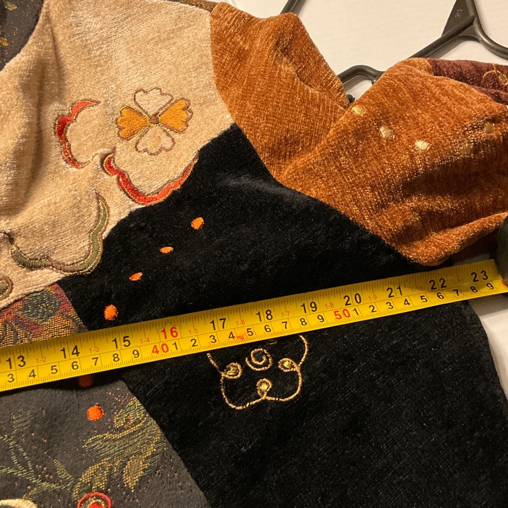 Dressbarn Multicolor Patchwork Blazer - image 6